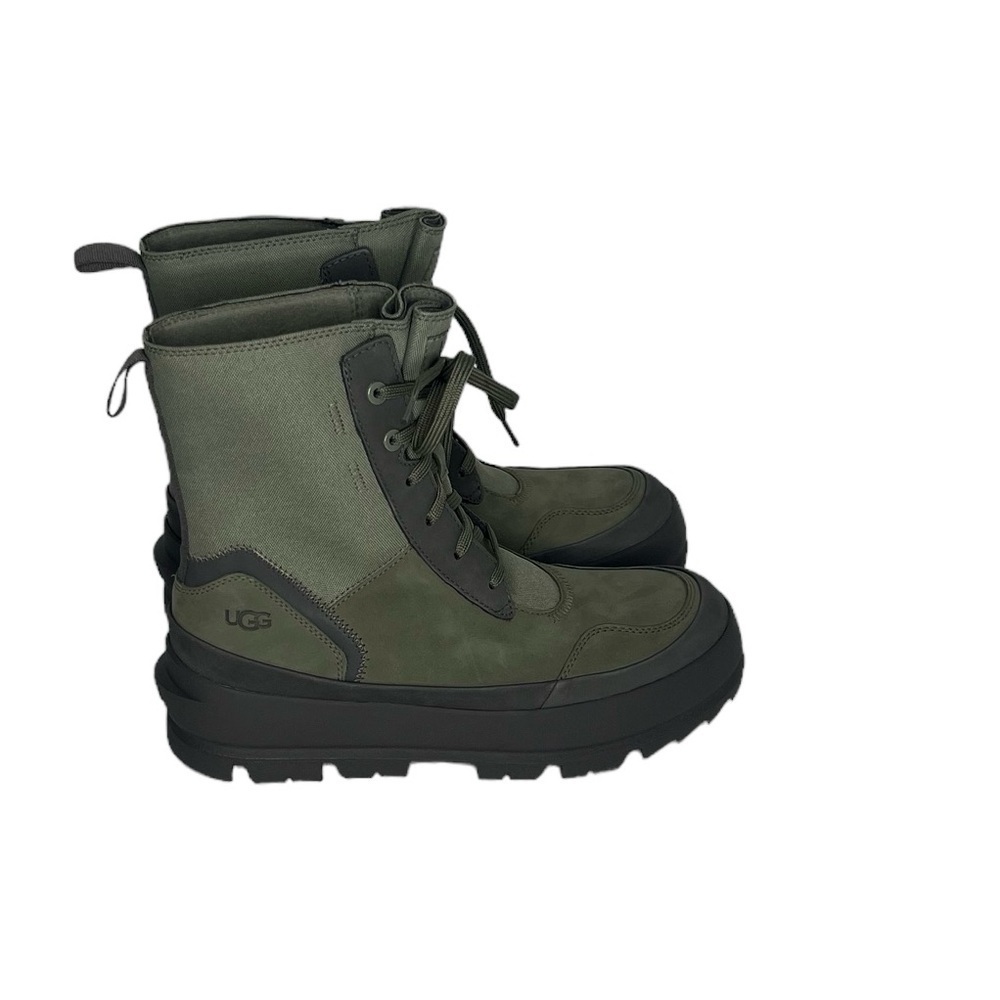 NWOT UGG Women’s The Ugg Lug Leather Boot Moss Green - Picture 6 of 13